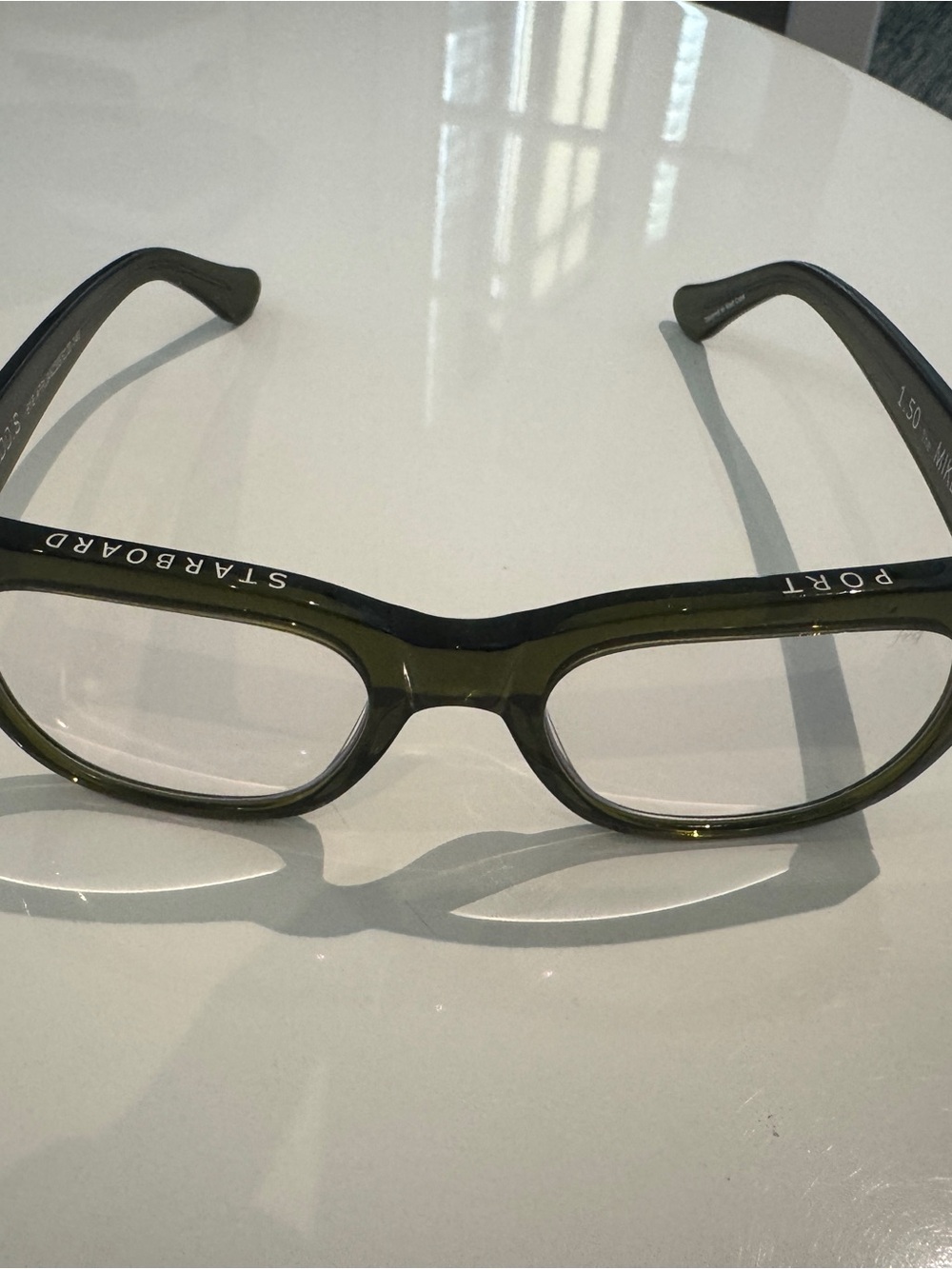 CADDIS Miklos +1.50 Readers Heritage Green Blue Light Glasses w Case